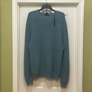 lords of harlech - NWT Cameron xtrafine teal 95% wool pullover - size M
